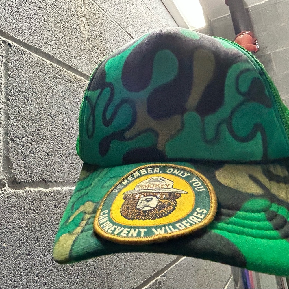 Smokey Bear Camouflage Cap